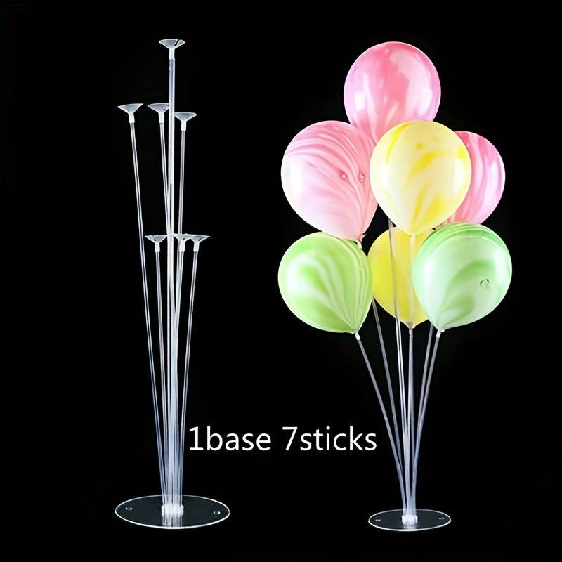 7-Head Table Floating Balloons Party Decorations