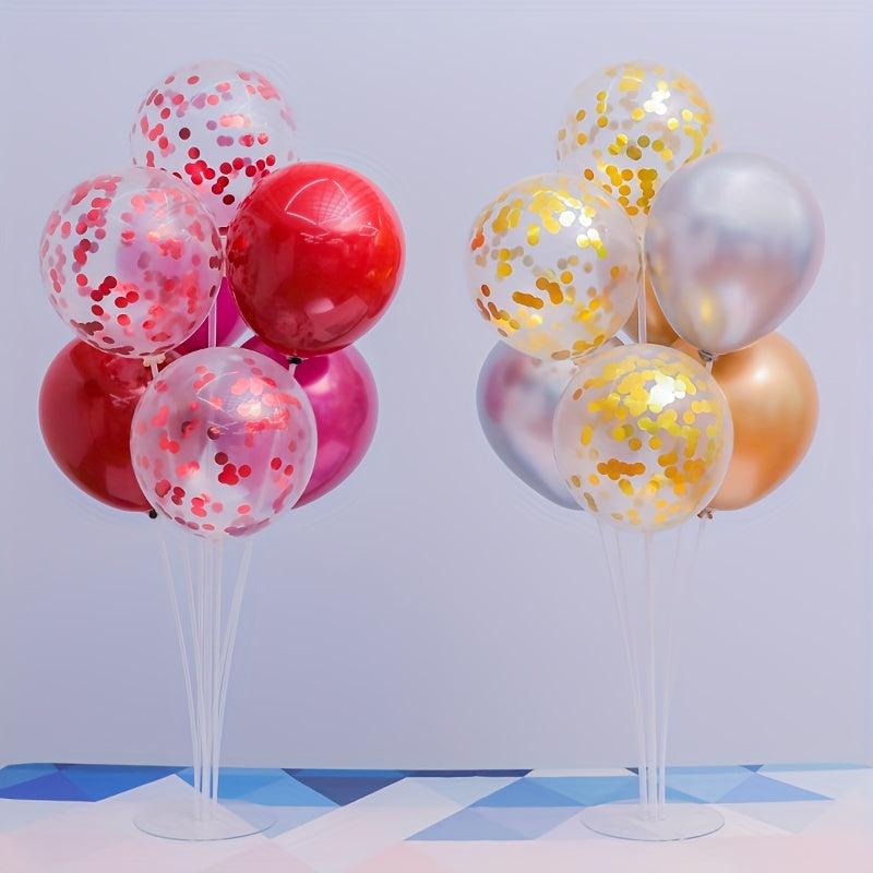 7-Head Table Floating Balloons Party Decorations