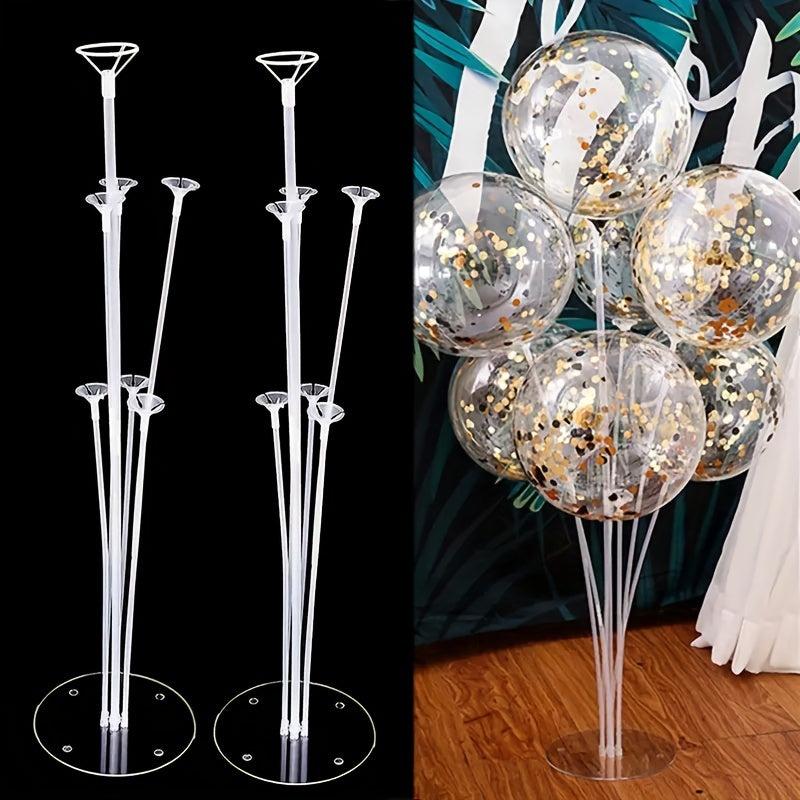 7-Head Table Floating Balloons Party Decorations