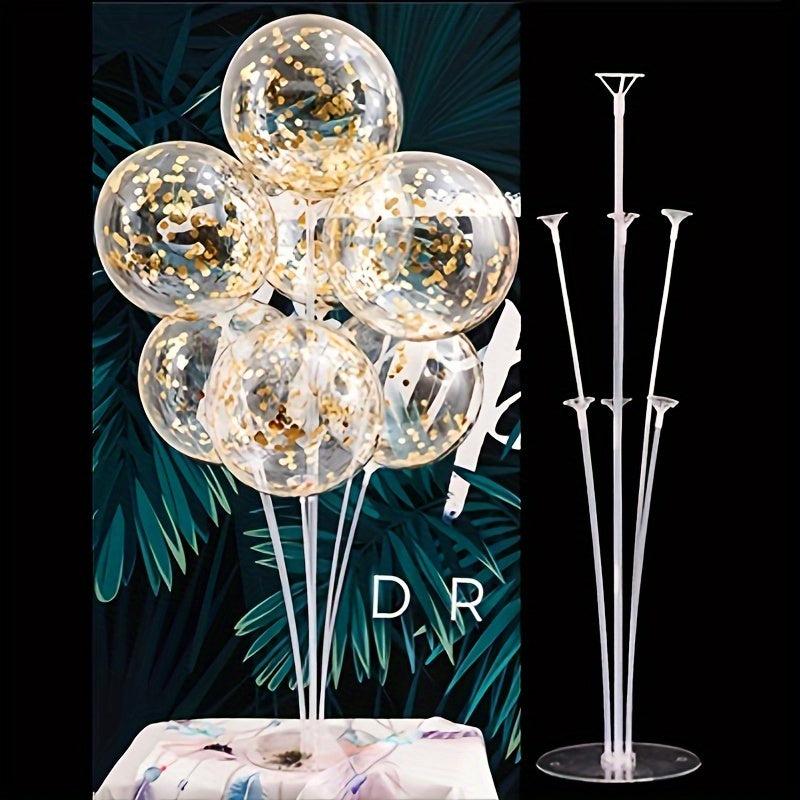 7-Head Table Floating Balloons Party Decorations