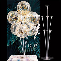 7-Head Table Floating Balloons Party Decorations