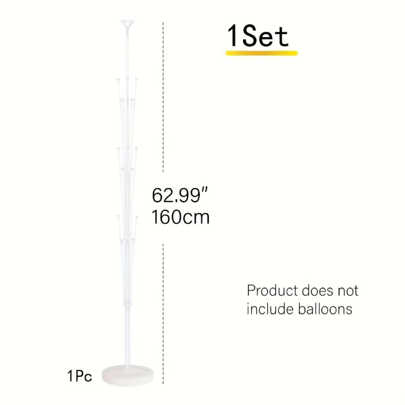 63in Height Adjustable Balloon Column Stand Kit for Parties