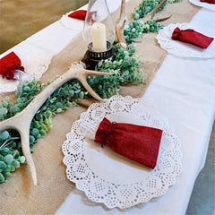 100pcs Lace Paper Doilies for Wedding Party Favors DIY Decor