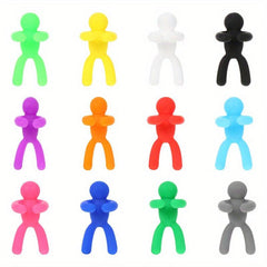 12pcs Reusable Wine Glass Markers for Parties and Bars