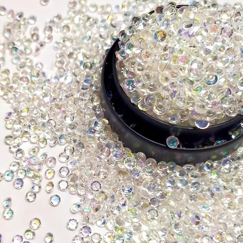 2000pcs Glass Crystal Beads Party Decor Mother's Gift Supplies
