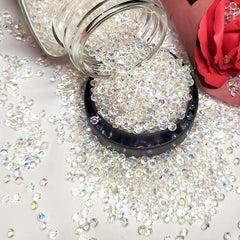 2000pcs Glass Crystal Beads Party Decor Mother's Gift Supplies
