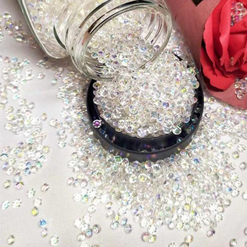 2000pcs Glass Crystal Beads Party Decor Mother's Gift Supplies