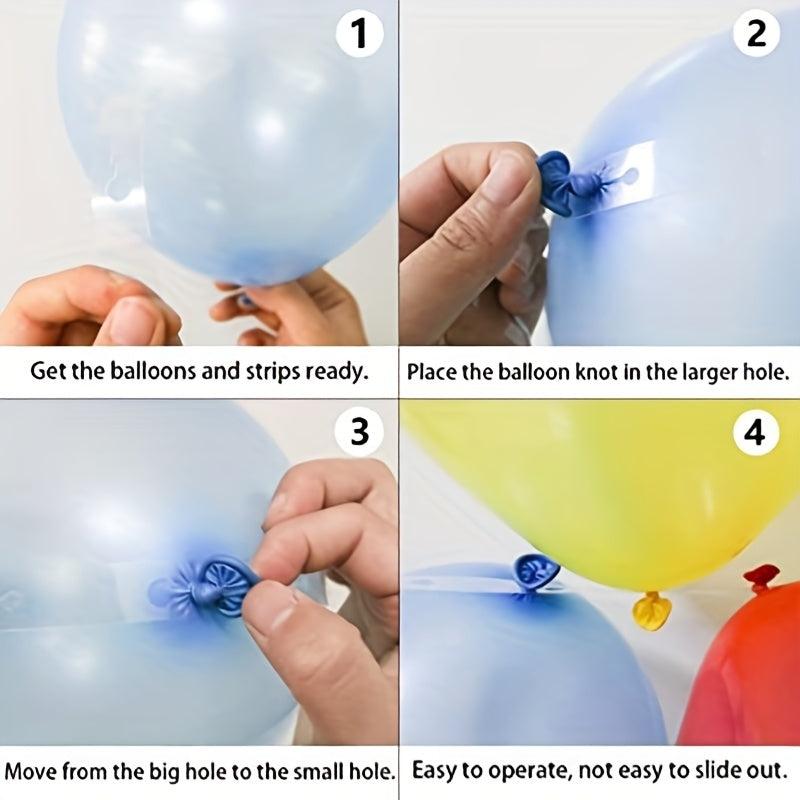 Double Hole Balloon Chain Opening Arrangement for Party Decor