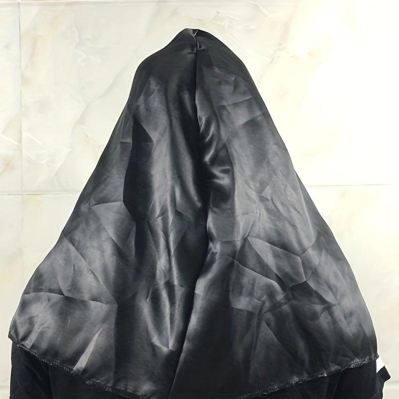 Halloween Nun Latex Head Mask for Costume Parties Decorations Cosplay