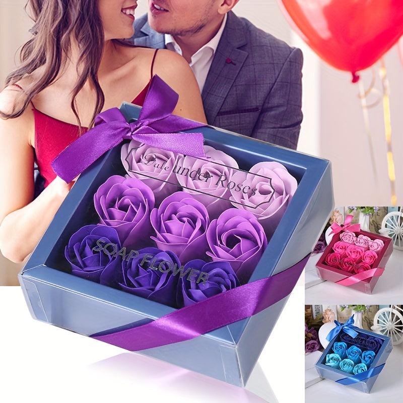 1pc Rose Soap Flower Gift Holiday Party Decoration