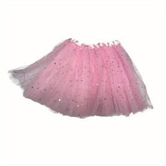 LED Light Flower Princess Tutu Skirt Fairy Costume For Girl