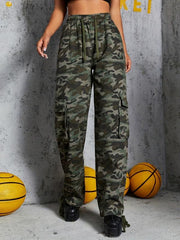 Loose Fit Cargo Pants Women's Denim Jeans
