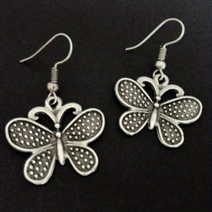 Butterfly Hallowed Out Dangle Earrings Boho Style Gift