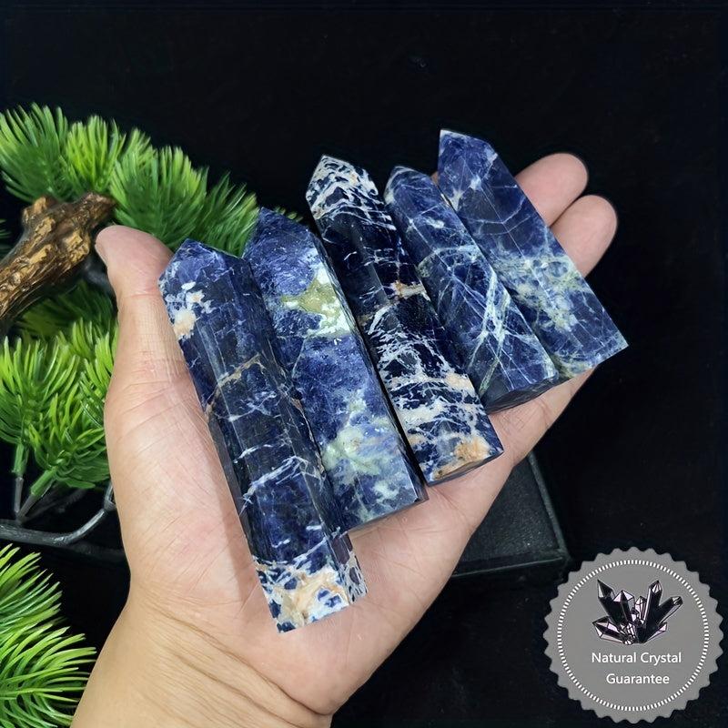Natural Agate Energy Column Seven Chakra Jewelry Decoration