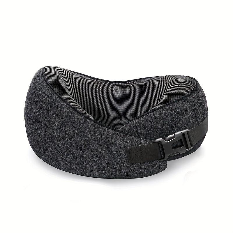 Travel Pillow Memory Foam Neck Pillow Comfortable & Breathable Cover