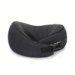 Travel Pillow Memory Foam Neck Pillow Comfortable & Breathable Cover