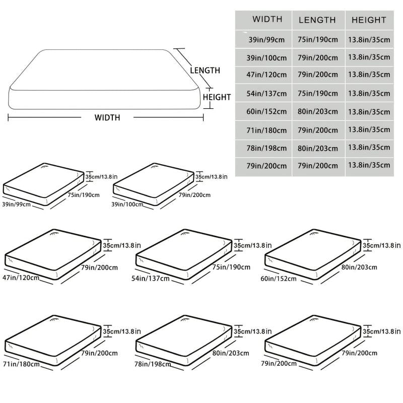 Waterproof Bamboo Mattress Protector