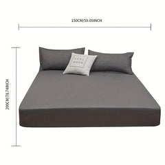 Soft Cotton Fitted Sheet Deep Pocket Bedding