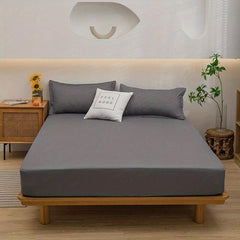 Soft Cotton Fitted Sheet Deep Pocket Bedding