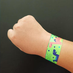 12pcs Dinosaur Slap Bracelets Kids Party Favors