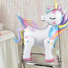 Unicorn and Horse Balloon Assembly Kit DIY Party Layout