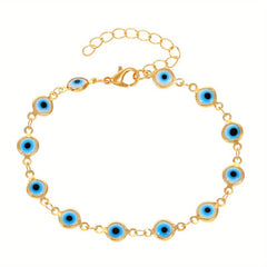 Personalized Women's Hand Jewelry Turkey Devil's Eye Bracelet