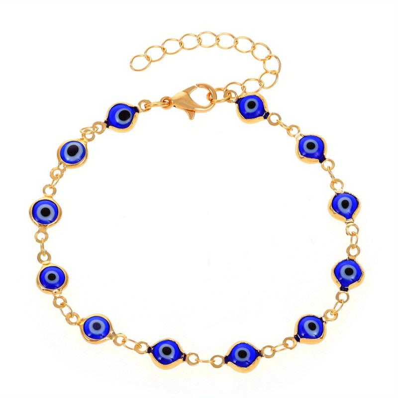 Personalized Women's Hand Jewelry Turkey Devil's Eye Bracelet