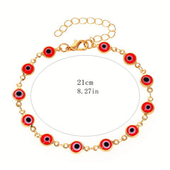 Personalized Women's Hand Jewelry Turkey Devil's Eye Bracelet