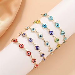 Personalized Women's Hand Jewelry Turkey Devil's Eye Bracelet