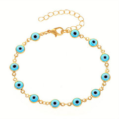 Personalized Women's Hand Jewelry Turkey Devil's Eye Bracelet