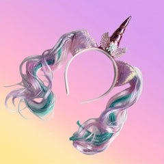 Sparkling Unicorn Headband for Birthday Parties and Festivals