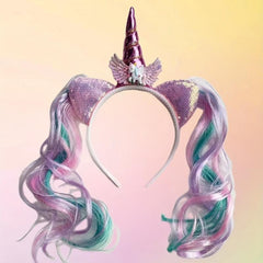Sparkling Unicorn Headband for Birthday Parties and Festivals