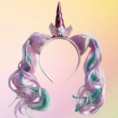 Sparkling Unicorn Headband for Birthday Parties and Festivals