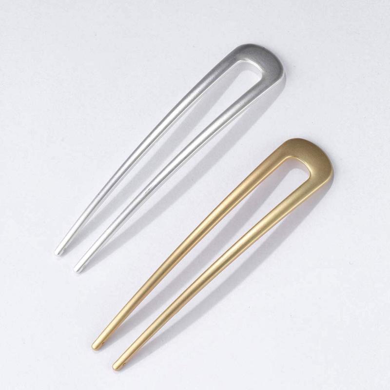 Metal Vintage U Shaped Hair Pins Hair Sticks Chignon Hair Accessories
