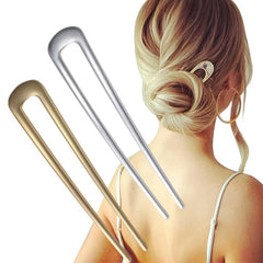 Metal Vintage U Shaped Hair Pins Hair Sticks Chignon Hair Accessories