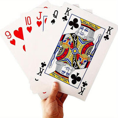 Jumbo Playing Cards - 4x Bigger - Wedding Anniversary Party Sup