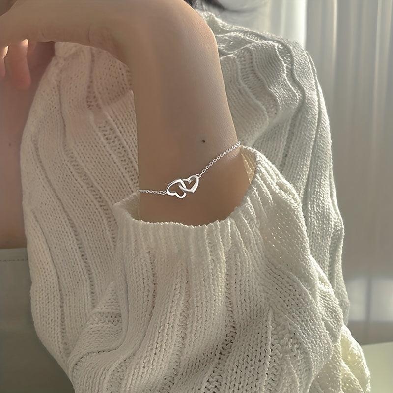 Peach Heart Bracelet Jewelry Pack Love Bracelet Ins Style