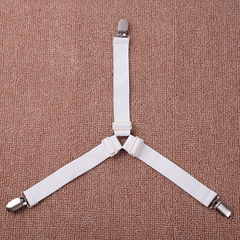 Adjustable Bed Sheet Fixers, Sofa Tablecloth Fixing Belt - Anti-slip Clips