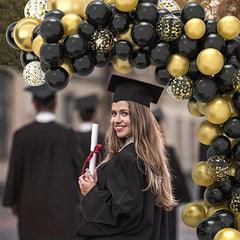 Garland Arch Kit Golden Confetti Graduation Party Decoration