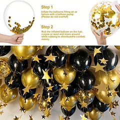 Garland Arch Kit Golden Confetti Graduation Party Decoration