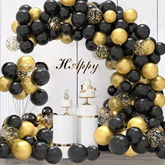 Garland Arch Kit Golden Confetti Graduation Party Decoration