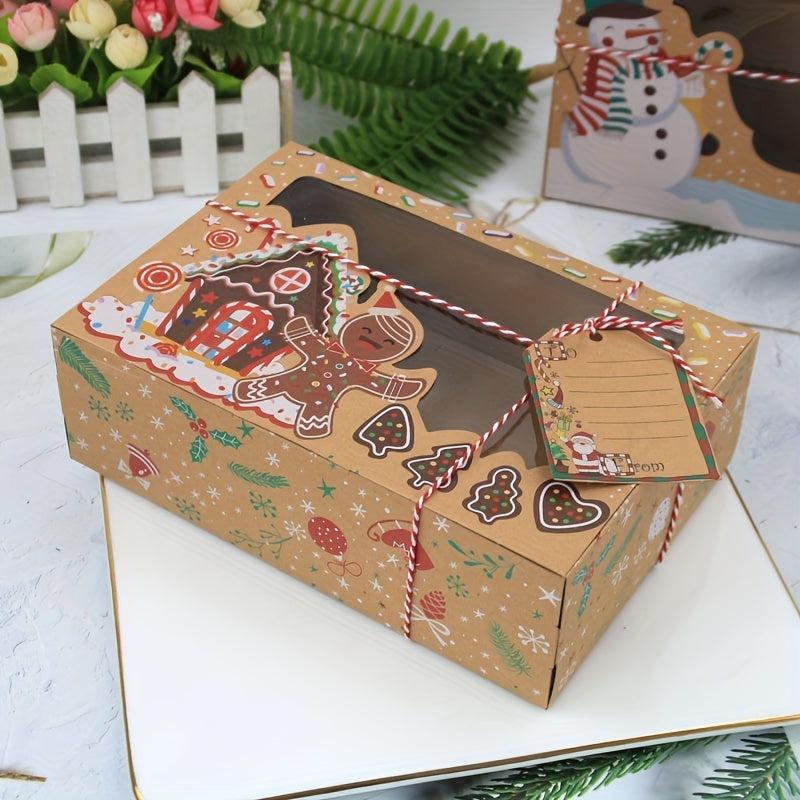 Christmas Gingerbread Box Christmas Supplies Packaging Box