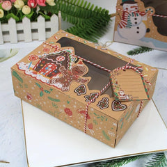 Christmas Gingerbread Box Christmas Supplies Packaging Box