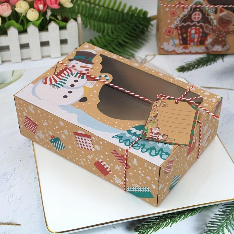 Christmas Gingerbread Box Christmas Supplies Packaging Box