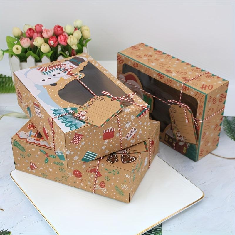 Christmas Gingerbread Box Christmas Supplies Packaging Box