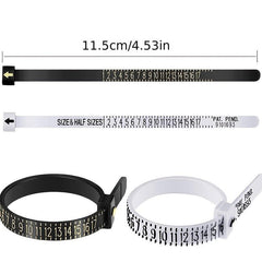 Ring Fidget Measurement Band Handy Size Measuring Circle for Finger and Hand