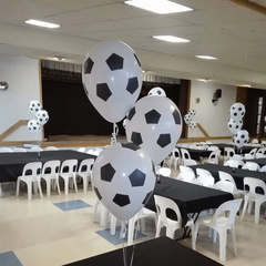 12 13pcs Pack Football Latex Balloons 30 Party Decoration Balloon Set
