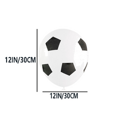 12 13pcs Pack Football Latex Balloons 30 Party Decoration Balloon Set