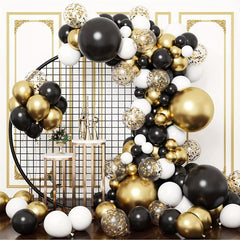 132pcs Confetti Latex Balloon Arch Garland Party Decorations