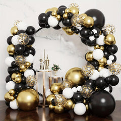 132pcs Confetti Latex Balloon Arch Garland Party Decorations